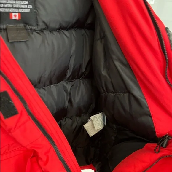 Canada Goose Red Men's Jacket